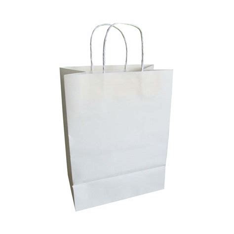 Paper Bag Large White - 2024