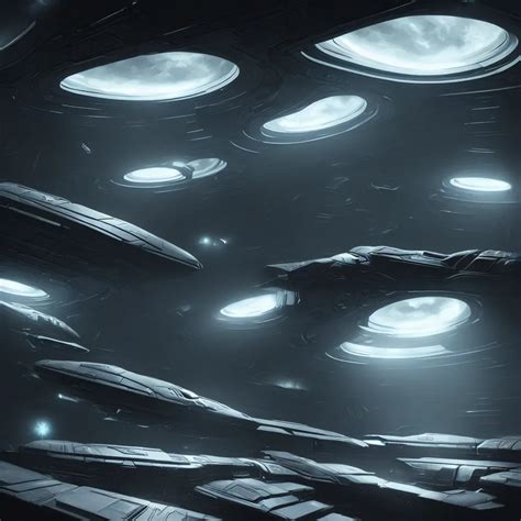 Prometheus spaceship interior, evening, detailed matte | Stable ...