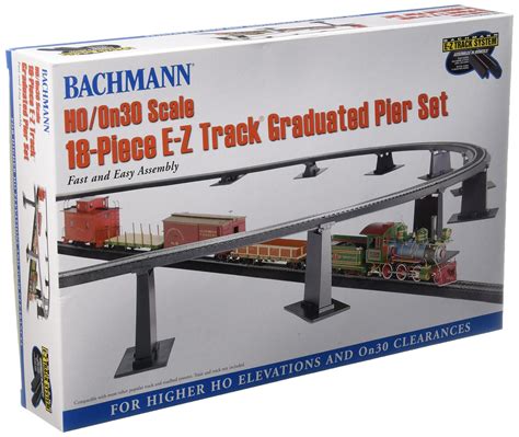 Buy Bachmann Trains 18 PC. E-Z TRACK GRADUATED PIER SET - For Use with ...