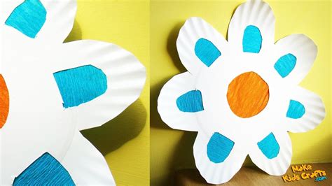 How to make Paper Plate Flower? | Paper plate flowers preschool | Easy ...