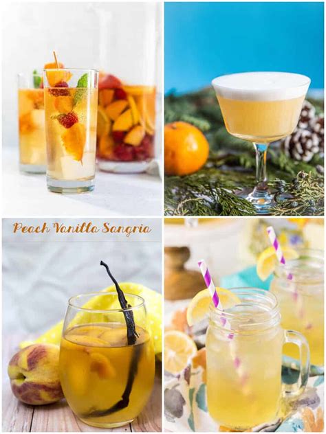 5 Peach Brandy Cocktails to Sip and Savor All Summer Long!