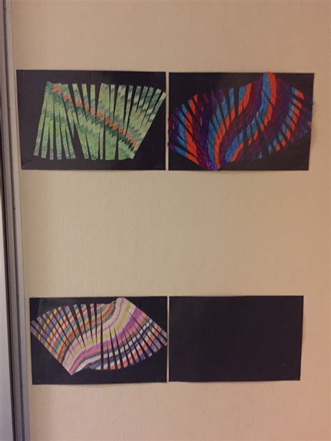 Miss Kimpton's 2015-2016 Third Grade: Moving Lines Art Project