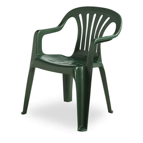 Doris Monobloc Chair Green - Mambo's Storage & Home