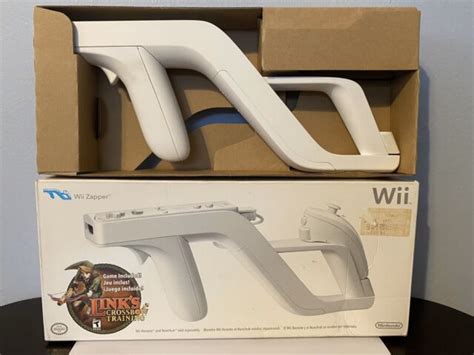 Wii Zapper (Nintendo Wii, 2007) In Box, Used Wii Zapper NO Game | eBay