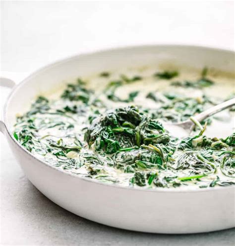 Easy KETO Creamed Spinach - So Cheesy! - Posh Journal