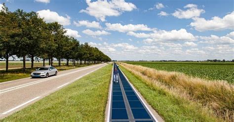 Construction begins on solar cycling path in Netherlands