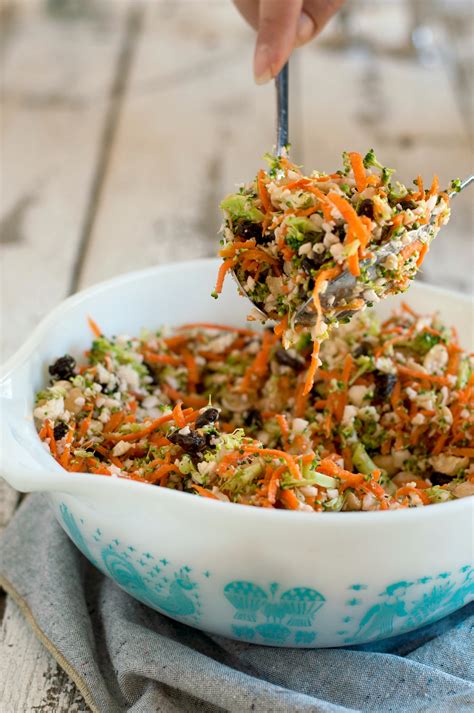 The Cruciferous Veggie: Cauliflower Broccoli Salad - The Organic Dietitian