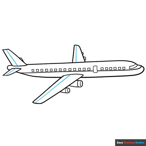 How to Draw a Plane - Really Easy Drawing Tutorial