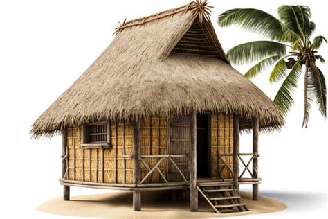 Tiki Hut Clipart