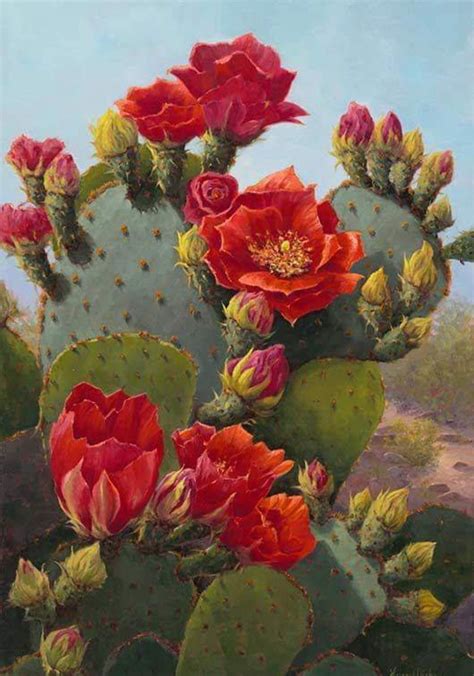 Pin by Ivan Jaimes on imagenes | Cactus painting, Cactus paintings, Cactus art