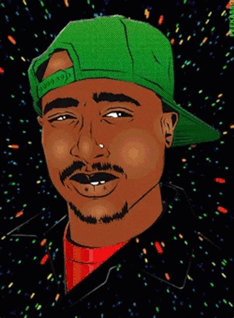 2pac Shakur Animated Hyperdrive Rapper GIF | GIFDB.com