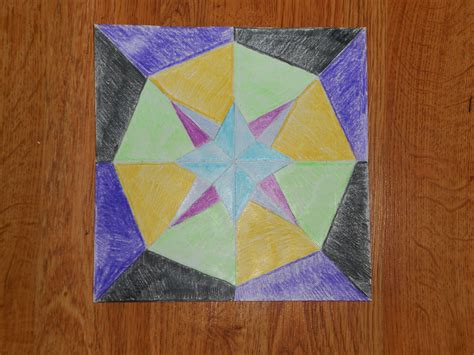 Artistry of Education: Rotational Symmetry: An Art Project