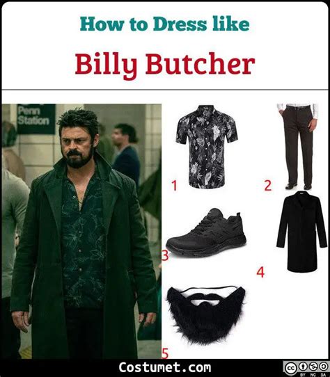 Billy Butcher (The Boys) Costume for Halloween