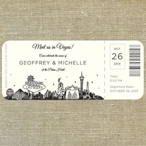 40 Ticket Designs That Will Inspire You | Inspirationfeed | Ticket wedding invitations, Ticket ...