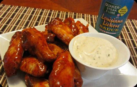 Quaker Steak and Lube Louisiana Lickers Wings - For the Wing