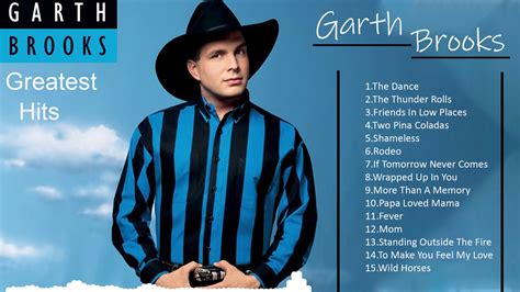 Best Of Garthbrooks Playlist 2023| Garthbrooks The Greatest Hits Full ...