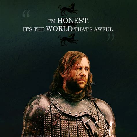 Sandor Clegane | GAME OF THRONES | Game of thrones fans, Games, Game of thrones quotes