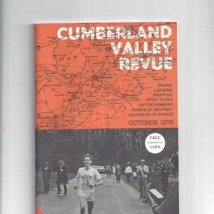 1975 Cumberland Valley Review West Virginia Virginia - Etsy