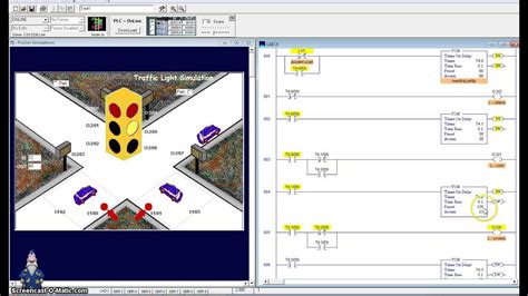 LogixPro PLC simulator Traffic simulation | Doovi