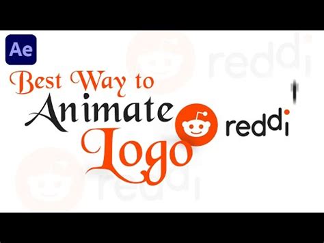 Reddit Logo Animation In Adobe After Effects - After Effects Tutorial ...