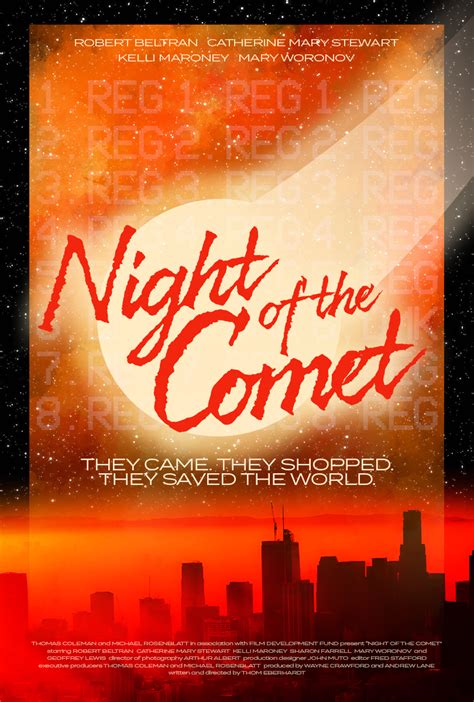 Night Of The Comet | Poster By Sister Hyde