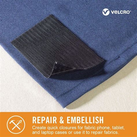 VELCRO Brand For Fabrics Permanent Sticky Back Fabric Tape For ...