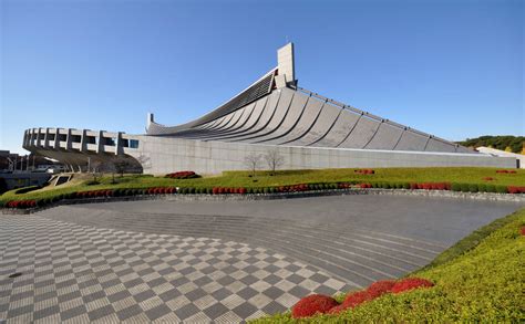 Kenzo Tange's Yoyogi National Gymnasium Tokyo Olympics 1964 | Kenzo ...