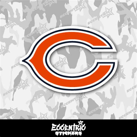 Chicago Bears Vinyl Sticker - Eccentric Stickers