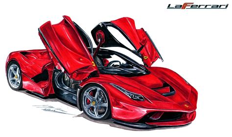 Ferrari Drawing