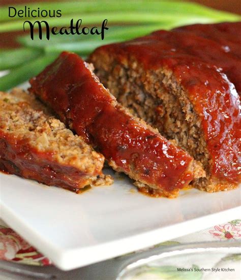 Delicious Southern Meatloaf - melissassouthernstylekitchen.com