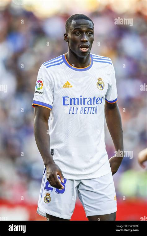 23 Mendy of Real Madrid during the La Liga Santader match between FC ...