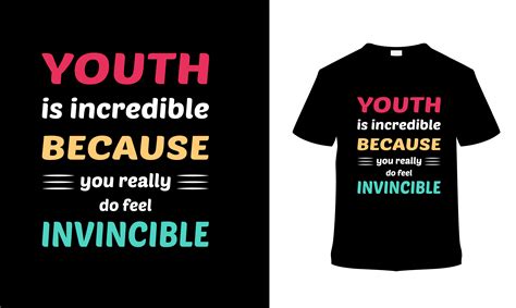 Youth is Incredible T Shirt Design Graphic by sumonroymon · Creative ...