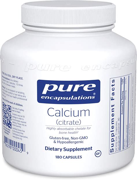 Calcium (Citrate) 180's