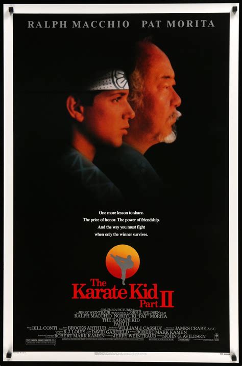 The Karate Kid Part II (1986) Original One-Sheet Movie Poster - Original Film Art - Vintage ...