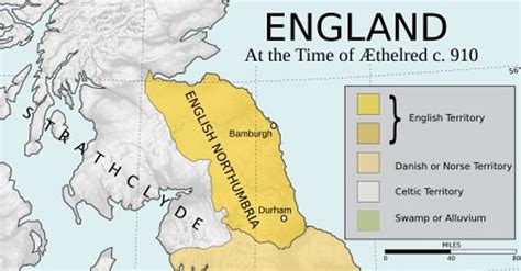 England Around 910 CE (Illustration) - World History Encyclopedia