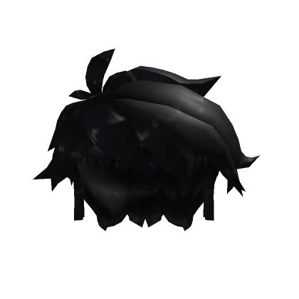 Messy Black Hair - Roblox | Black hair roblox, Black hair, Boy hairstyles