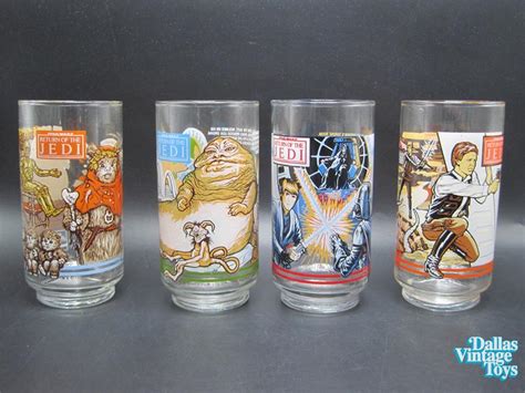 1977-1983 Burger King Star Wars ESB ROTJ Glasses Set of 12 (1A)