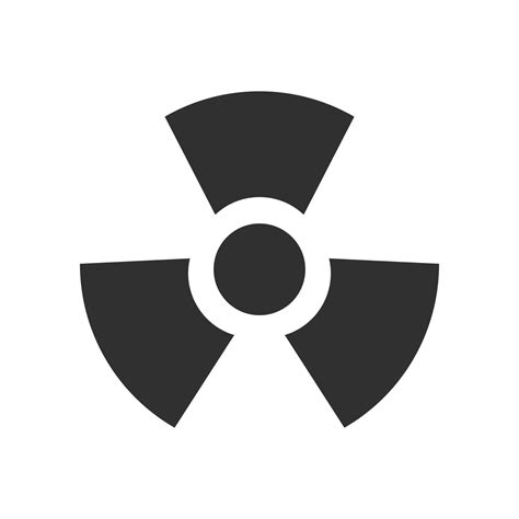 Nuclear Radiation Flat Symbol Vector Icon Illustration 22743315 Vector Art at Vecteezy