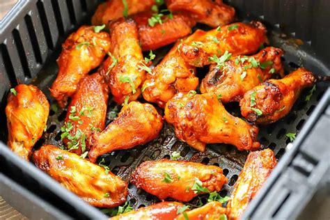 Air Fryer Chicken Wings Recipe - Yummy Healthy Easy