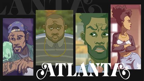 Boondocks inspired Atlanta fanart : r/AtlantaTV