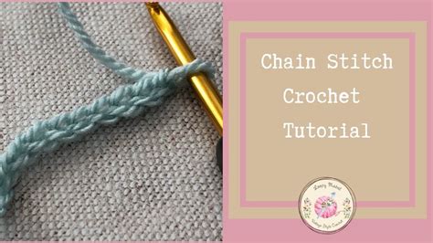 Crochet for Beginners: How To Chain Stitch Tutorial by Loopy Mabel - YouTube