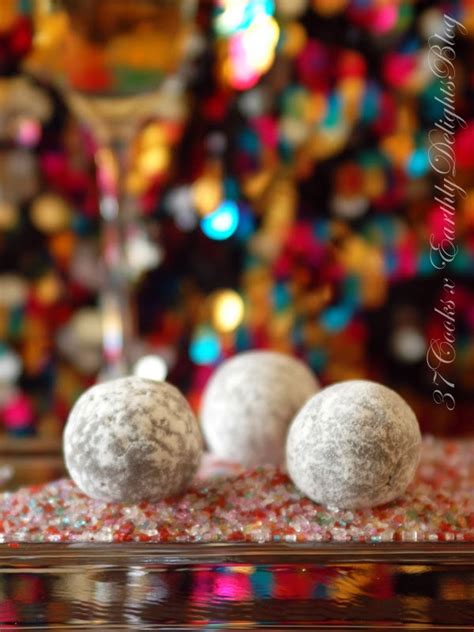 37 Cooks: Fizzy Champagne Truffles