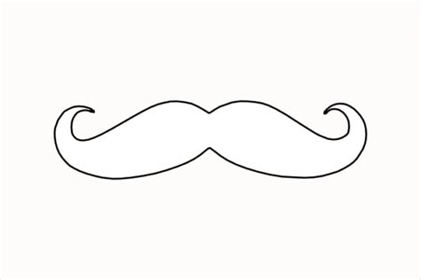 Mustache clip art no background of – Clipartix