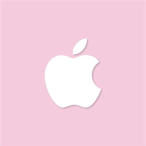 Apple Aesthetic Icon Pink Vector - (.Ai .PNG .SVG .EPS Free Download)