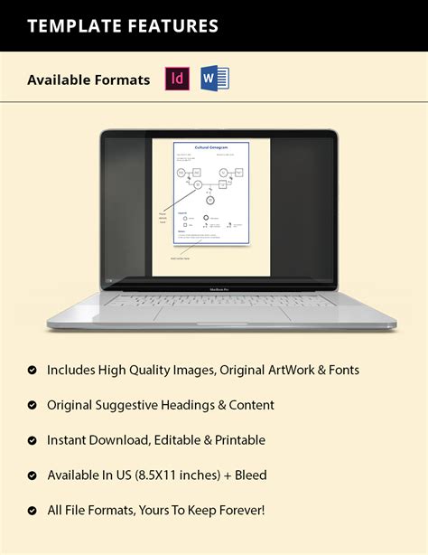 Basic Cultural Genogram Examples in Word, InDesign, Google Docs, Pages ...