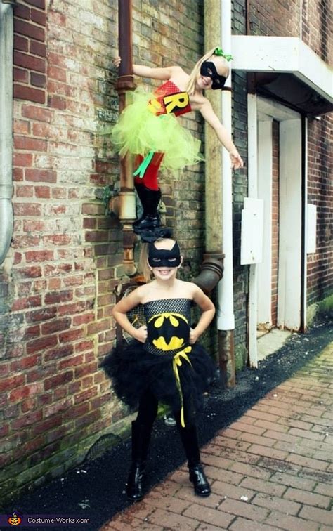 Girly Batman & Robin Costume | Original DIY Costumes