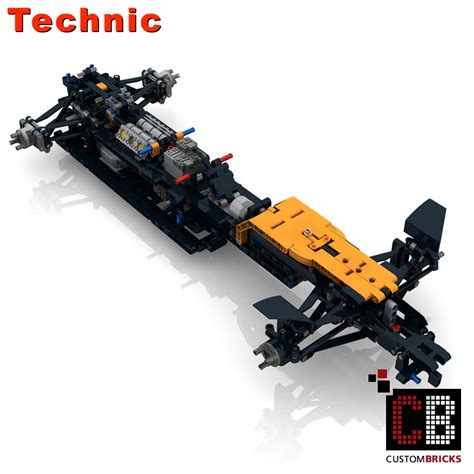 CUSTOMBRICKS.de - LEGO Technik Modell Custombricks 42141 MOC Bauanleitung