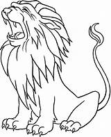 African Lion Face Coloring Sheet Pages sketch template