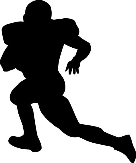 Football Silhouette Clip Art - ClipArt Best