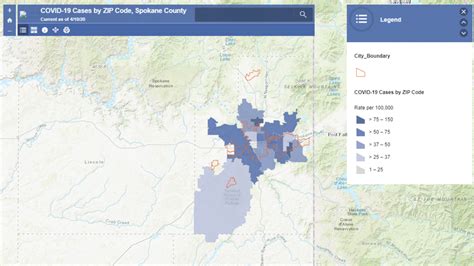 Here are ZIP codes with the most coronavirus cases in Spokane County | krem.com